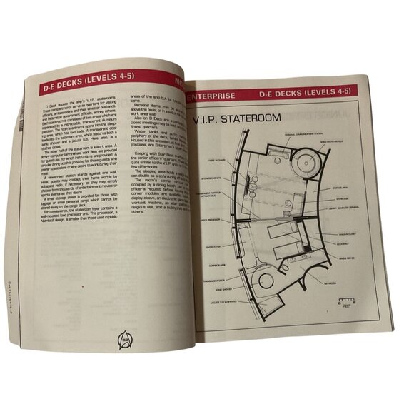 Vtg Star Trek Mr Scotts Guide To The Enterprise Paperback Shane Johnson 1987 - Picture 5 of 7